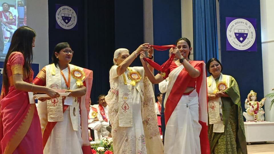 Governor expressed displeasure over education system At convocation ceremony of B.A University in Agra