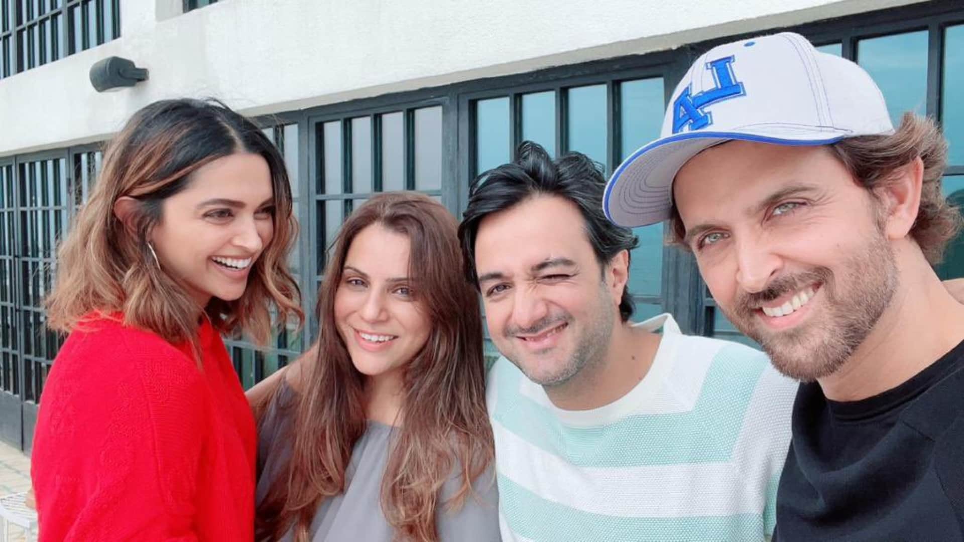 Fighter Hrithik Roshan new look From Sets Of Siddharth Anand film goes viral Fans got excited