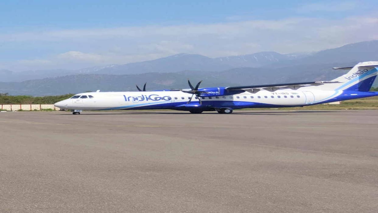 Technical fault in Indigo plane, Gaggal airport could not fly to Delhi
