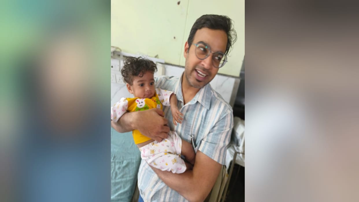 Meerut: Doctors have closed the hole in the child heart without making an incision at LLRM Medical College