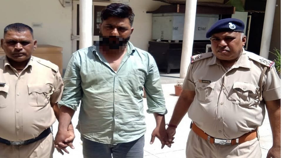 Police arrested young man who killed his uncle in land dispute in Karnal
