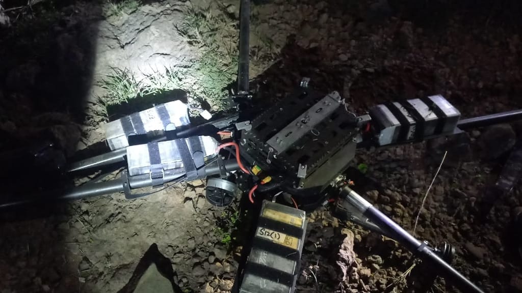 Rajouri: Drone carrying ammunition and cash shot down in Rajouri near LoC
