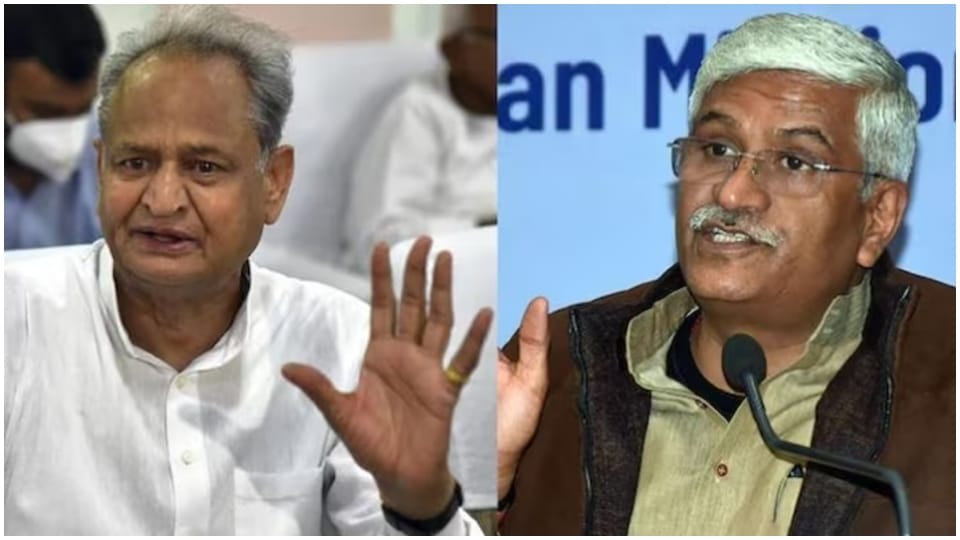 Sanjeevani Society scam Rajasthan High Court stays arrest of Gajendra Singh Shekhawat CM Ashok Gehlot attacks