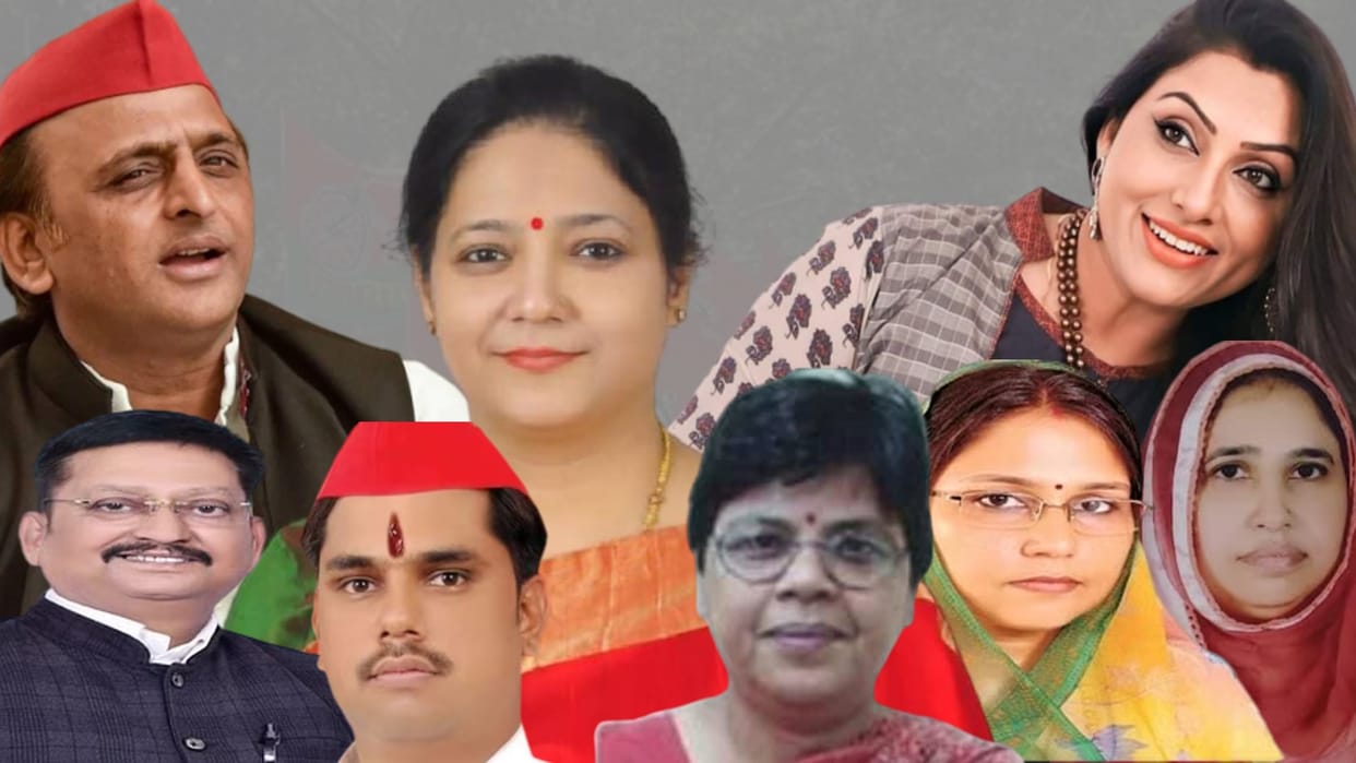 UP Nikay Chunav: Vandana, Kajal, Fatima to Ajay and Seema, story of Mayor candidates of samajwadi party