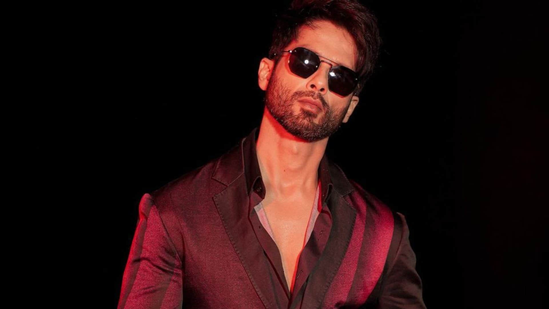 Shahid Kapoor dancing skills came handy in Bloody Daddy action shared working experience with ali abbas zafar