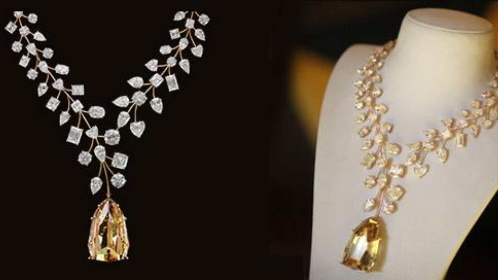 Shloka Mehta Dimond neckless worth 450 crore Akash Ambani wife gifted by Mukesh Ambani