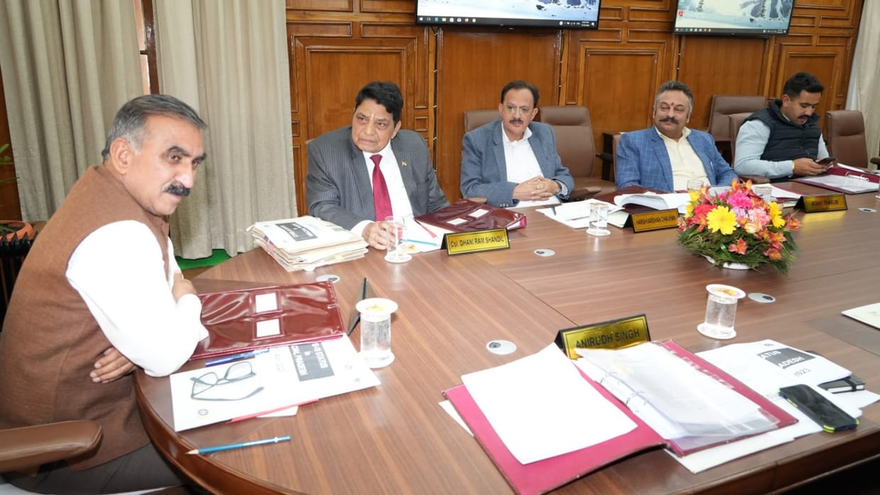 himachal cabinet meeting on sunday 18 June 2023