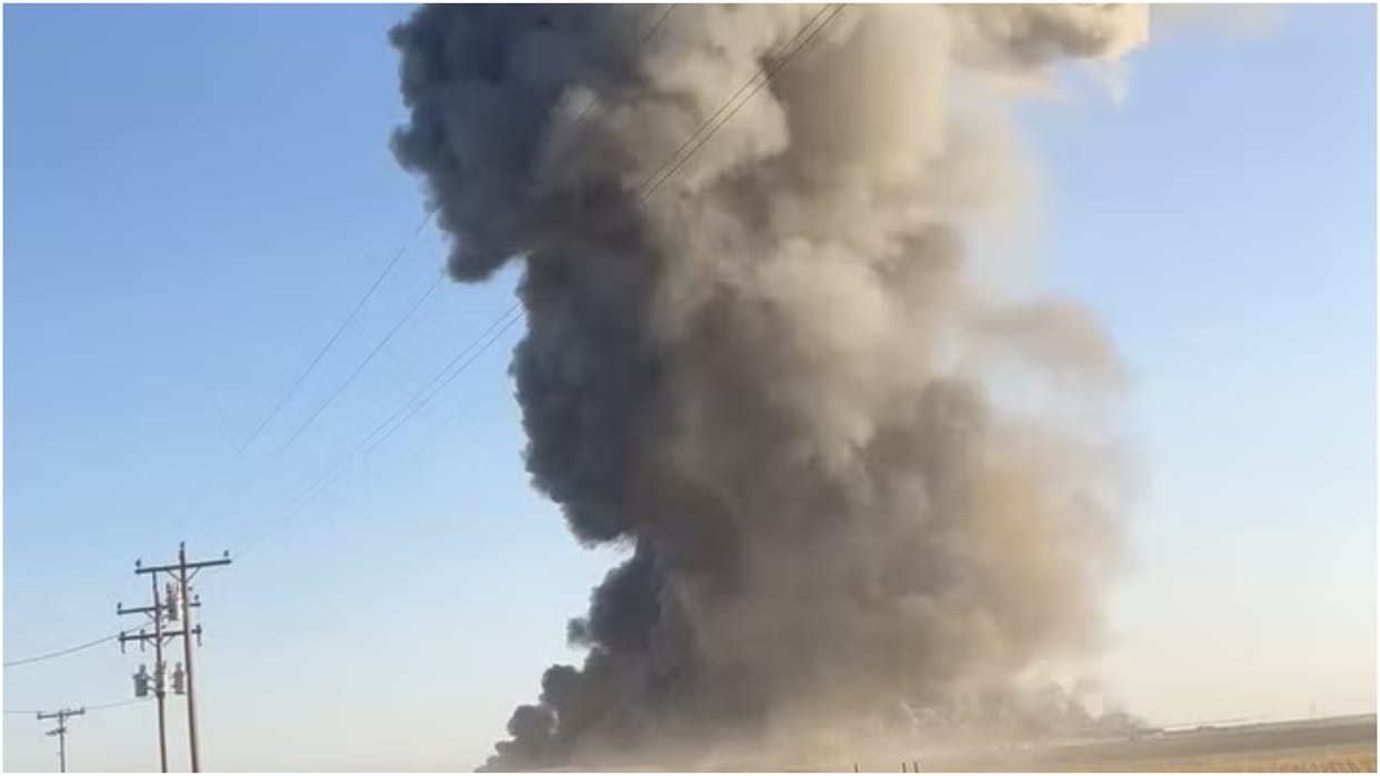 Fiery explosion at Texas dairy farm kills 18000 cows Latest News Update