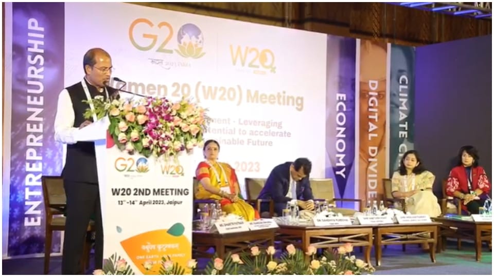 Two day G-20 women group meeting begins in Jaipur Rajasthan hindi News