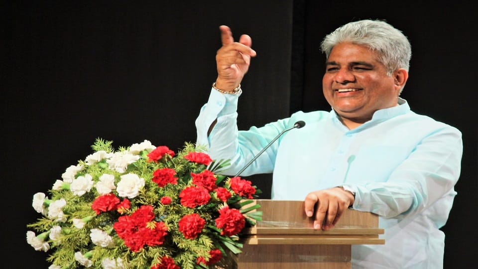 SRCC Conclave: Union Minister Bhupendra Yadav said- the country will move forward with transparency in busines