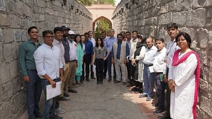 Representatives of France Development Agency, European Union and NIUA reached Ujjain