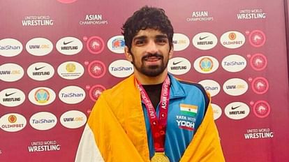 Wrestling: Lost parents in childhood, despite poor financial condition Aman Sehrawat won gold medal for India