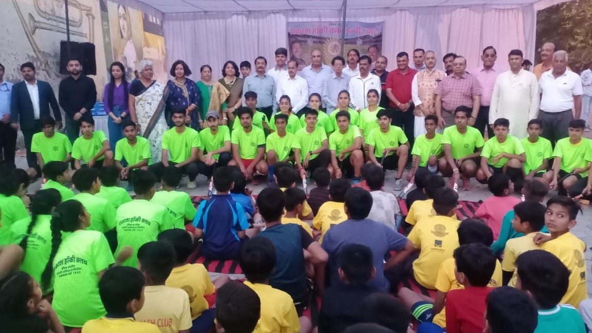 prakash hockey club indore contribution summer sports camp