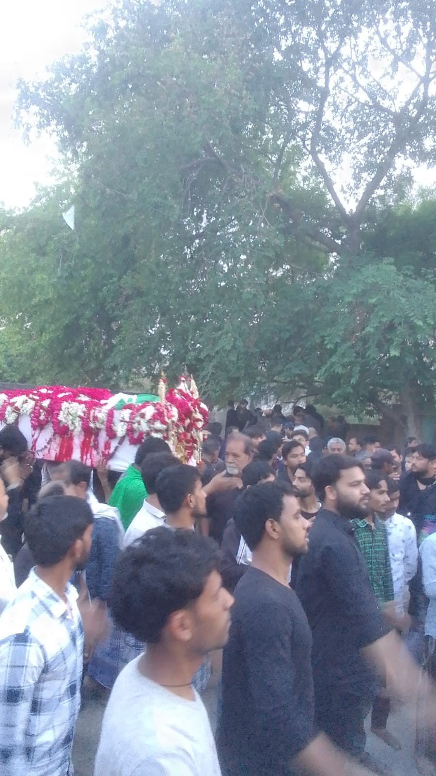 Hazarat Ali Martyrdom: Coffins raised on the martyrdom of Hazrat Ali, echoes of Ali-Ali