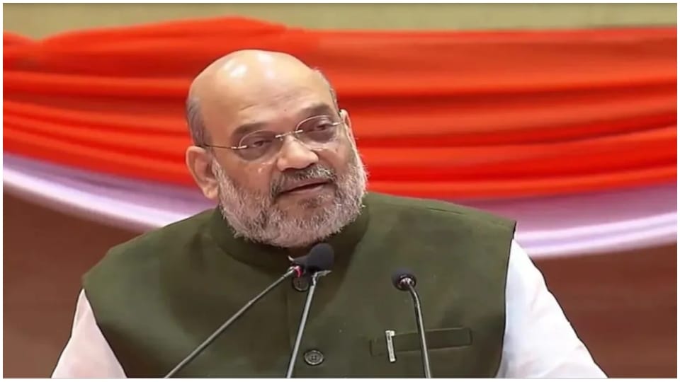 Home Minister Amit Shah roadshow in Bharatpur on April 15 address BJP booth convention