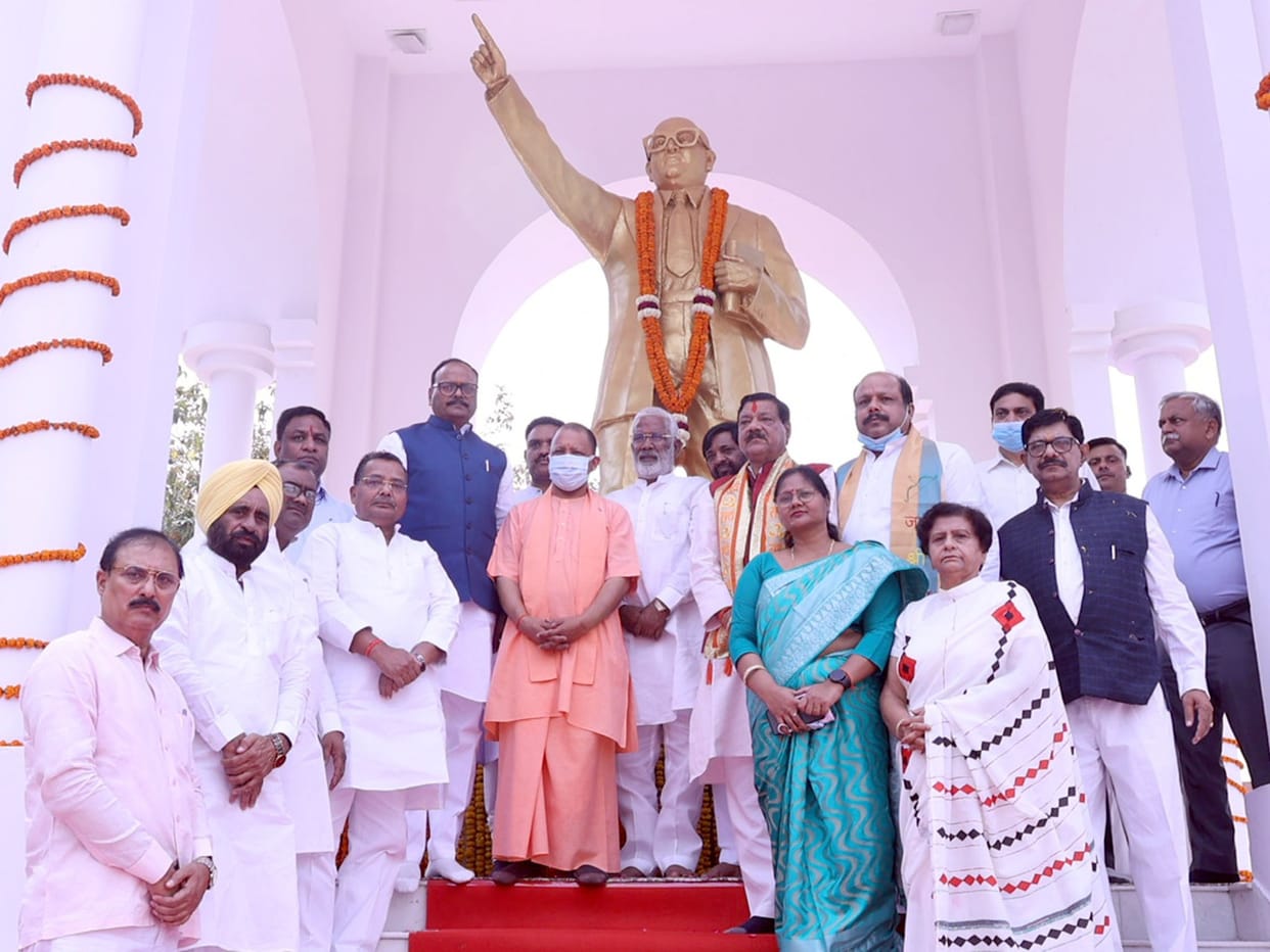 CM Yogi said, Modi government is making Baba Saheb's dreams come true