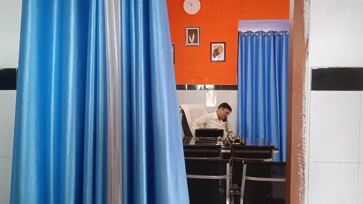 medical officer in charge got his wife delivered twice in 1 day in Madhepura, once normal 2nd time caesarean