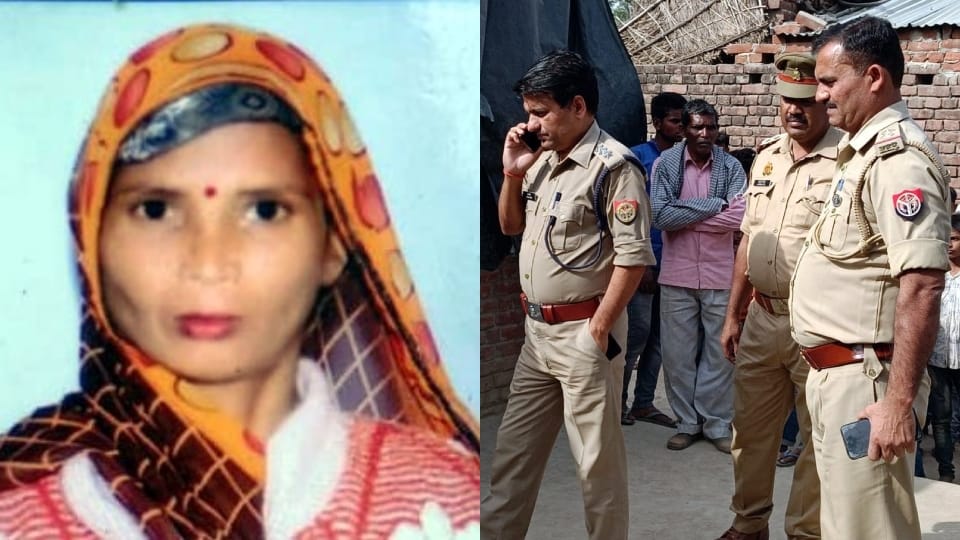 Husband reached the police station after killing his wife with an ax in Lakhimpur Kheri