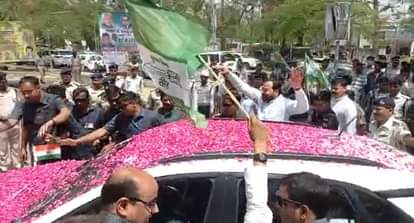 Mission 2024; Nitish was welcomed with the slogan of Prime Minister as soon as he came from Delhi to Bihar