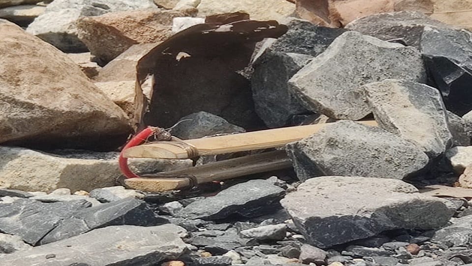 Police destroyed IED Detect on Palli-Barsoor road in Narayanpur