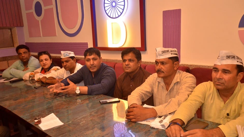 AAP mayoral candidate Rajkumar announced house tax halved and water tax waived