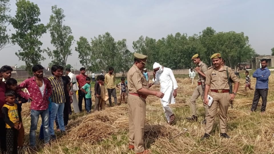 man skeleton found in wheat field near bareilly pilibhit highway