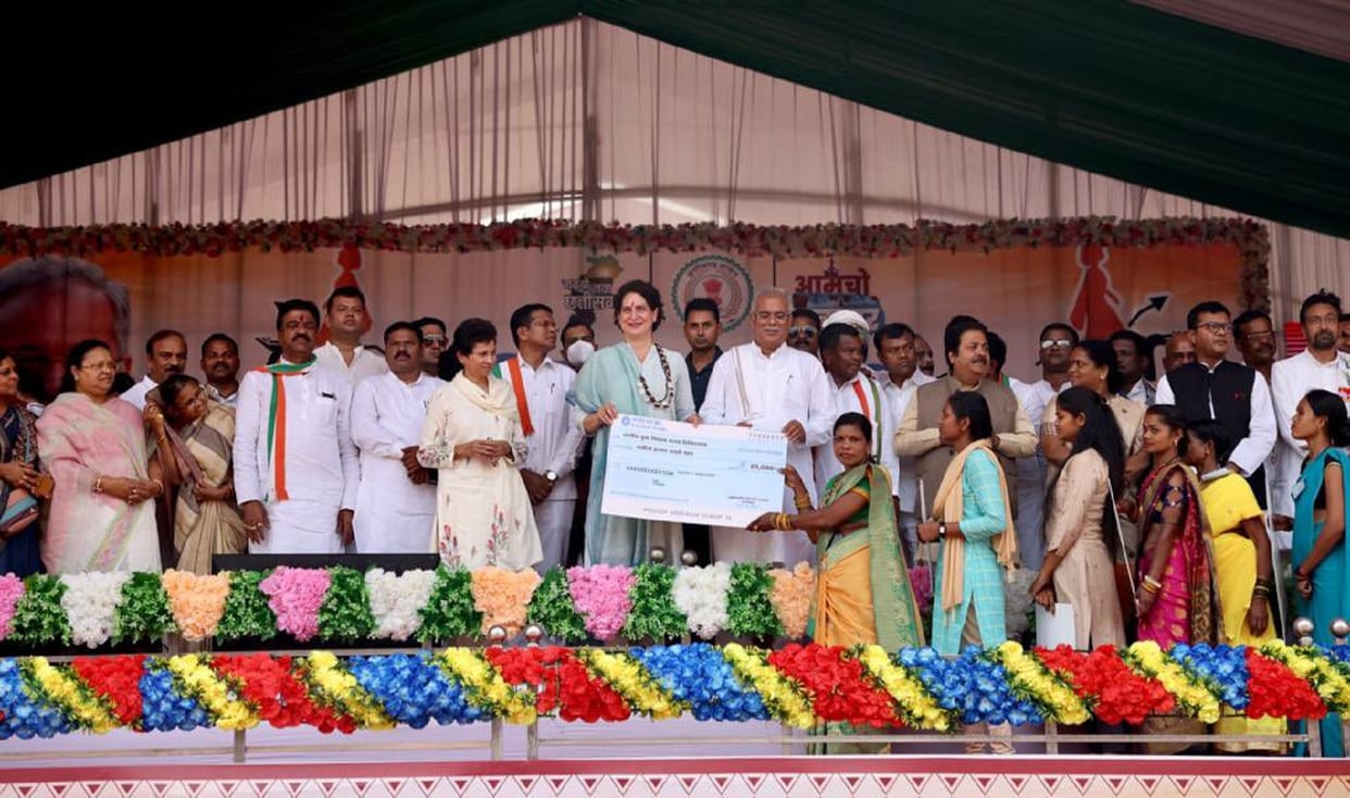 Chhattisgarh: Priyanka gandhi said, bhupesh Baghel will be CM face in upcoming election