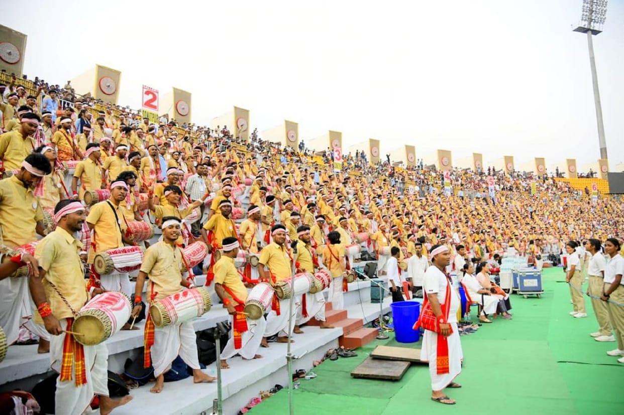 Rongali Bihu dance of Assam recorded in Guinness book of World Record