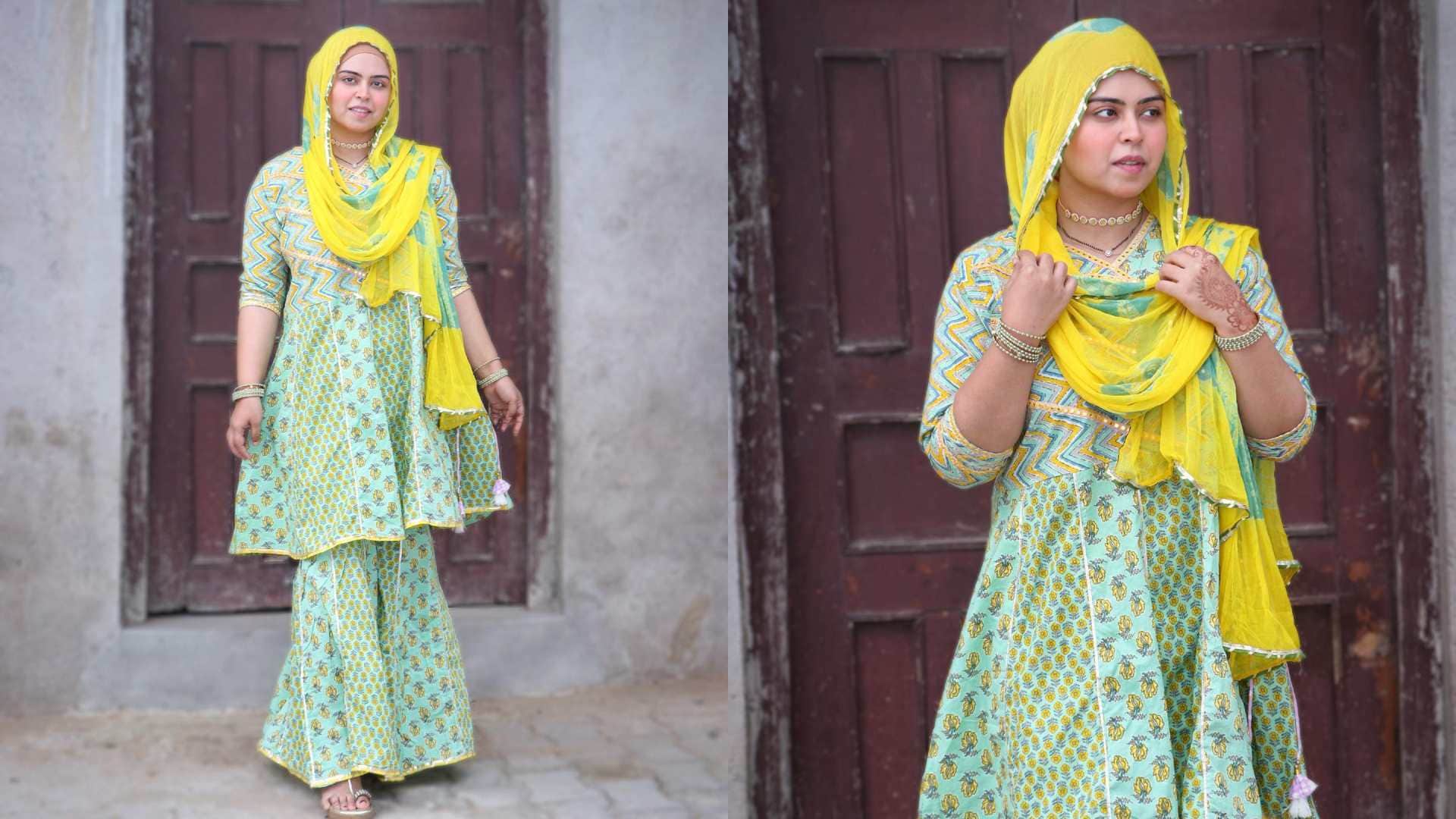 Eid Outfit Idea best outfit tips taken from vlogger saba Ibrahim sister in law of Dipika kakkar