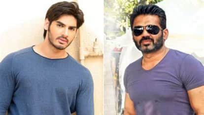Suniel Shetty Ahan Shetty Were Excited For Disco Dancer The Musical Actor Said They Enjoyed Alot