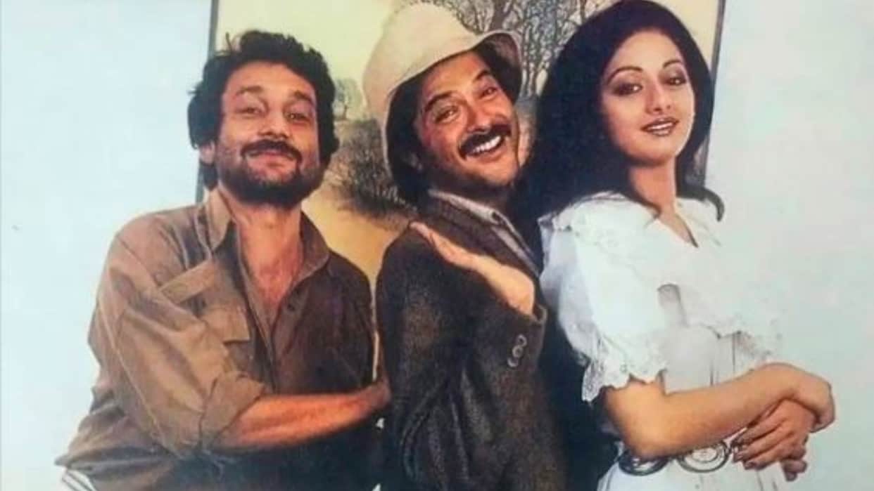 rare and unseen BTS photo of Anil Kapoor and Sridevi from the sets of Mr India is simply unmissable See here