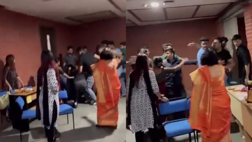 Video of assault with student in Amity University goes viral