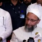 सांसद असदुद्दीन ओवैसी ने भाजपा और कांग्रेस पर बोला हमला।