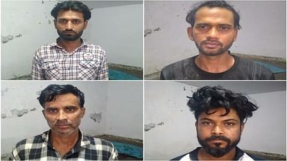 Four miscreants of bike thief gang arrested in agra up news