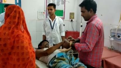 जमुई में सिगरेट नहीं देने पर दो युवकों ने दुकानदार को तमंचे के बट से मारा