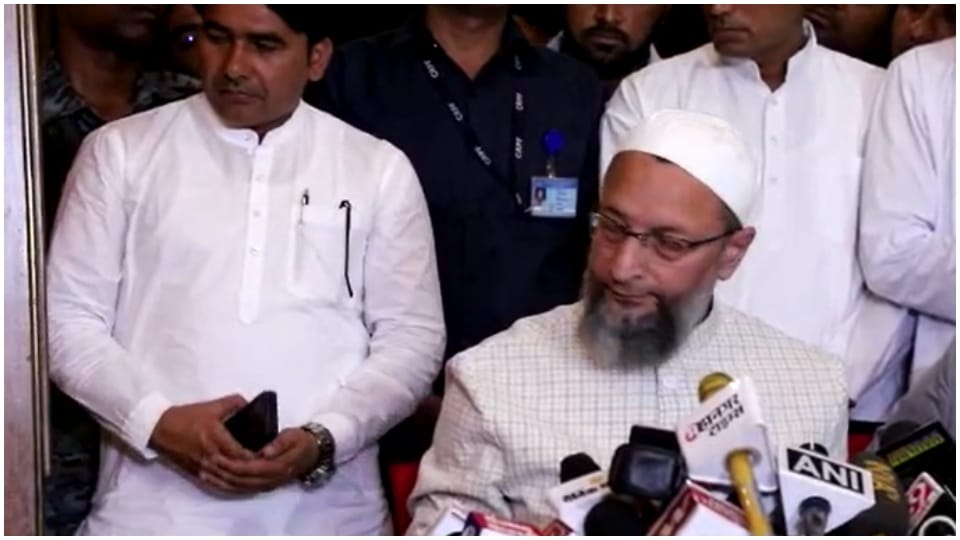Asaduddin Owaisi released report on backwardness of Muslim society attacked BJP and Congress