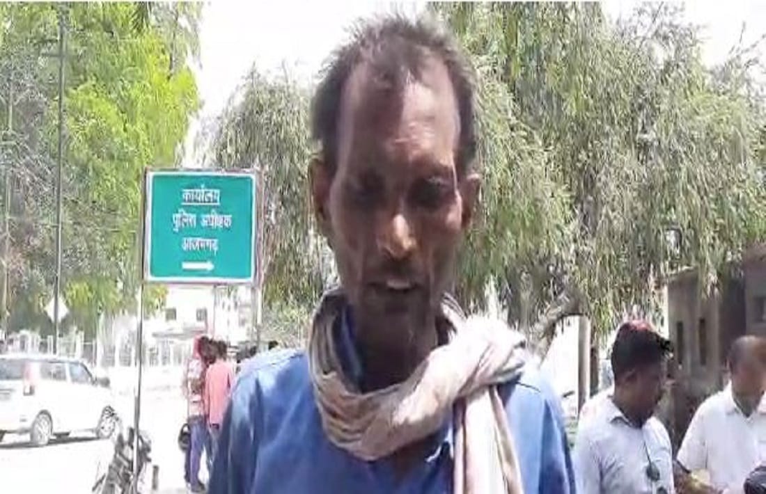 Sho got angry and beaten after seeing azamgarh mp dinesh lal yadav Nirhua letter pad
