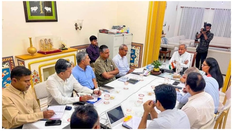 CM Ashok Gehlot held review meeting of law and order says Police take strict action against criminals