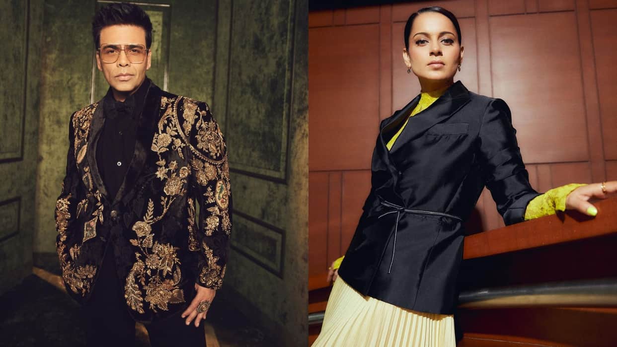 kangana ranuat shares a video of karan johar and said it is not for you to put a price tag on and buy a star