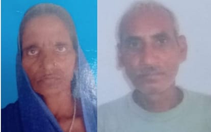 Kannauj road accident, accident due to drivers nap, shadow of parents raised from the head of four children