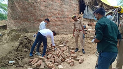 Family destroyed due to character doubt in Kanpur Dehat, husband strangles wife and children, video made befor
