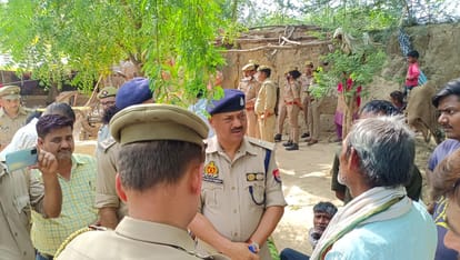 Family destroyed due to character doubt in Kanpur Dehat, husband strangles wife and children, video made befor