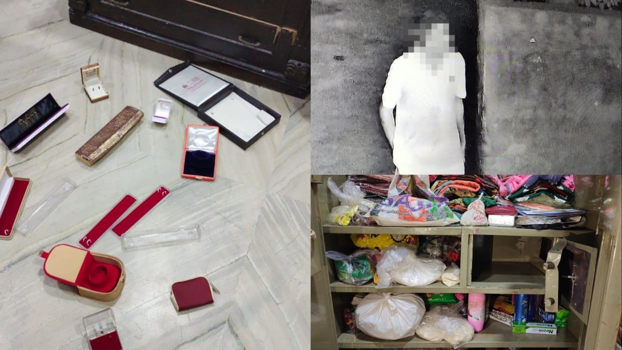 Lakhs of cash and jewelery stolen from house of property dealer in Bahadurgarh