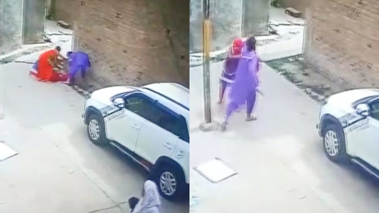 Ujjain Crime Husband attacked wife with knife to get divorce
