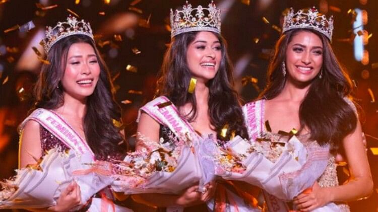 miss india 2023 nandini gupta is winner and shreya poonja strela thounaojam luwang first and second runner up