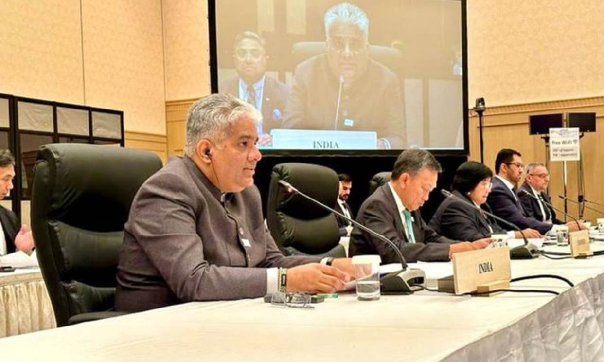 G7 Ministers meeting environmental action to address climate change says india minister bhupendra yadav