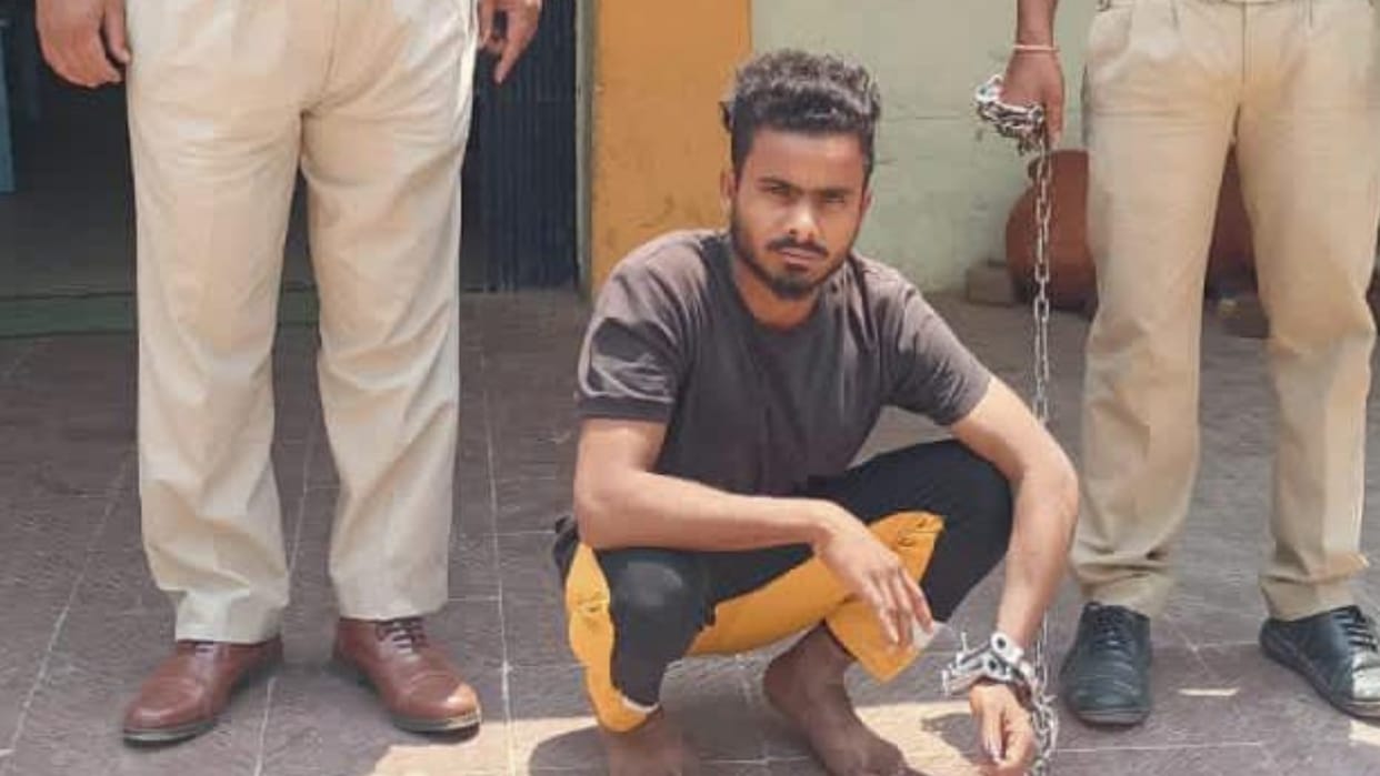 misdemeanor who absconded from the court in Baloda Bazar was arrested
