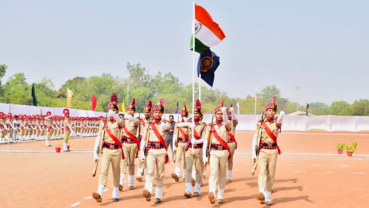 passing Out Parade of Bastar Fighters in chhattisgarh Jagdalpur
