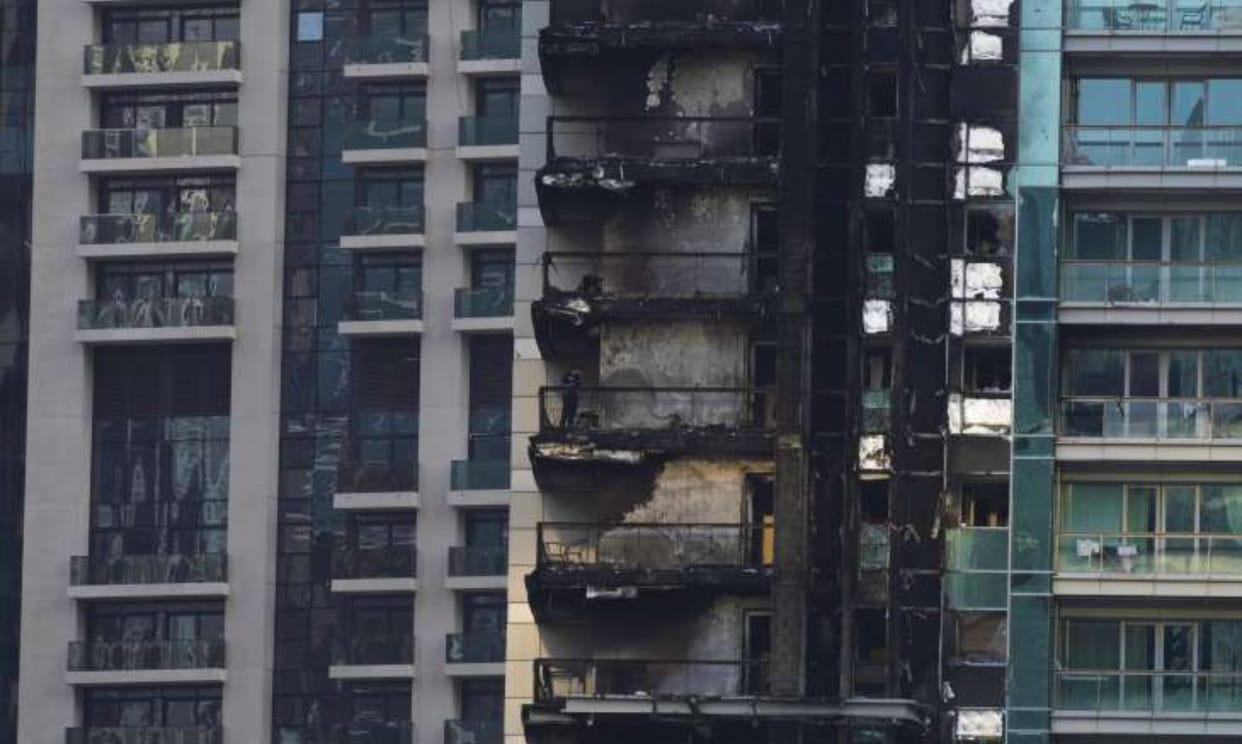 dubai residential building fire killed 16 include four indians