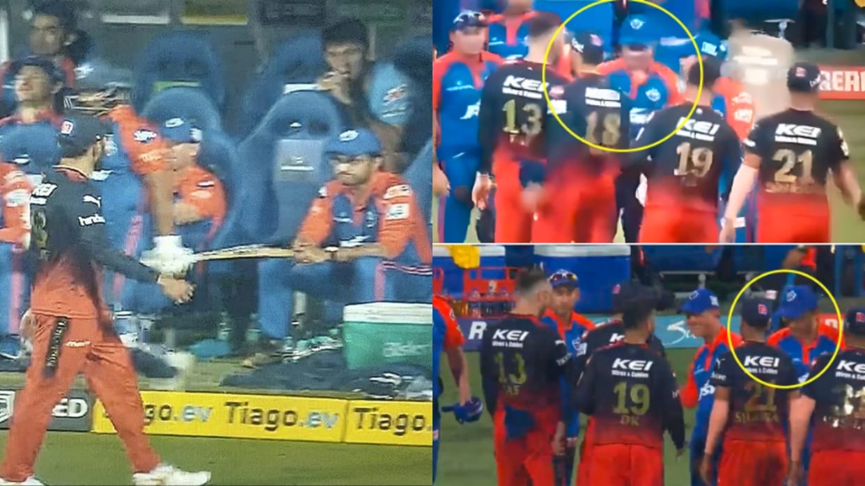 IPL 2023: When Sourav Ganguly and Virat Kohli came face to face, did not shake hands, PHOTO viral
